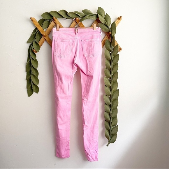 Rag & Bone Legging Skinny Jeans Bright Pink - Picture 7 of 11
